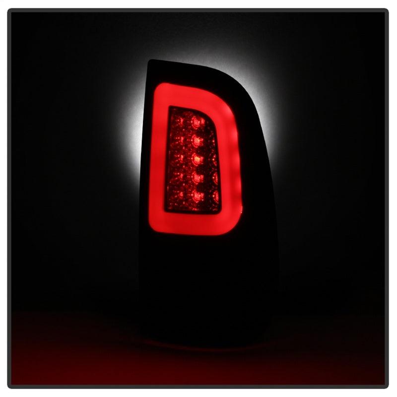 Spyder 97-03 Ford F150 Stylsd. F250 V3 Lght Bar LED Tail Lights - Blk Smk ALT-YD-FF15097V3-LBLED-BSM - BOLT Motorsports