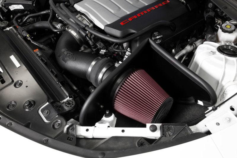 K&N Engineering K&N 2016 Chevy Camaro SS V8-6.2L Aircharger Performance Intake - BoltMotorsports