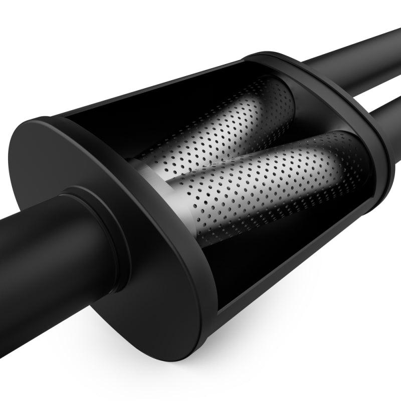 MagnaFlow 2017 Honda Civic L4 1.5L Street Series Cat-Back Exhaust w/ Black Tips - BOLT Motorsports