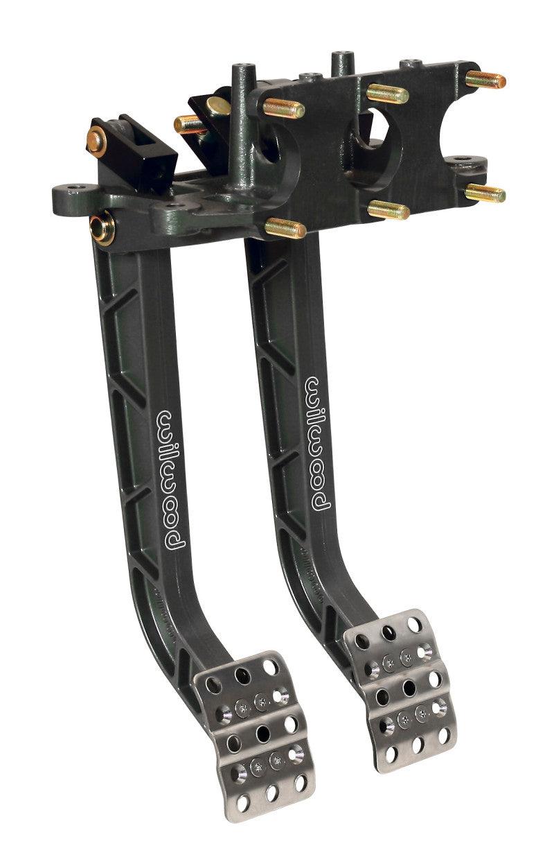 Wilwood Adjustable Dual Pedal - Brake / Clutch - Rev. Swing Mount - 6.25:1 - BOLT Motorsports