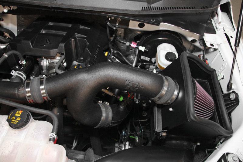 K&N Engineering K&N 2015 FORD F150 2.7L V6 Performance Intake Kit - BoltMotorsports