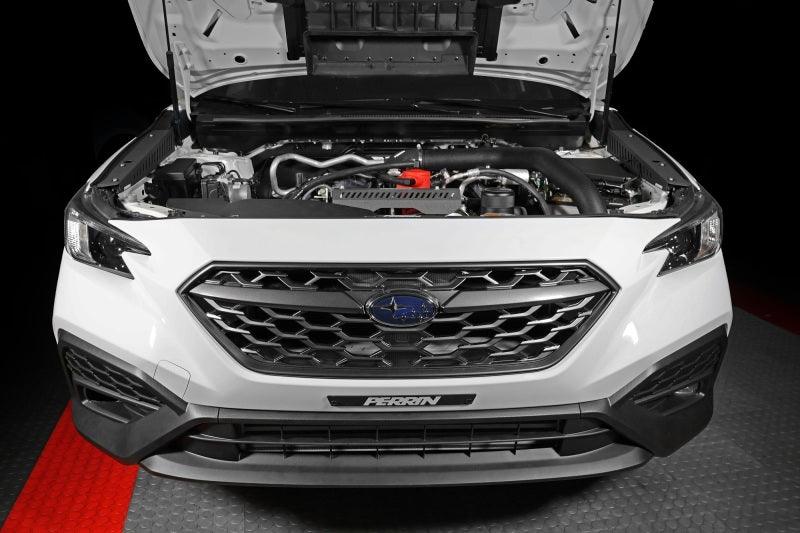Perrin Performance Perrin 22-23 Subaru WRX Front Mount Intercooler Kit (Black Tubes & Silver Core) - BoltMotorsports