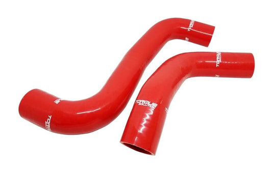 Torque Solution Torque Solution 08-14 Subaru WRX / 08-18 STI / 09-13 Forester XT Silicone Radiator Hose Kit - Red - BoltMotorsports