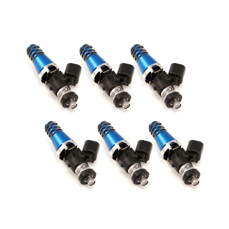 Injector Dynamics ID1050X Injectors 11mm (Blue) Adaptor Tops Denso Lower Cushions (Set of 6) - BOLT Motorsports