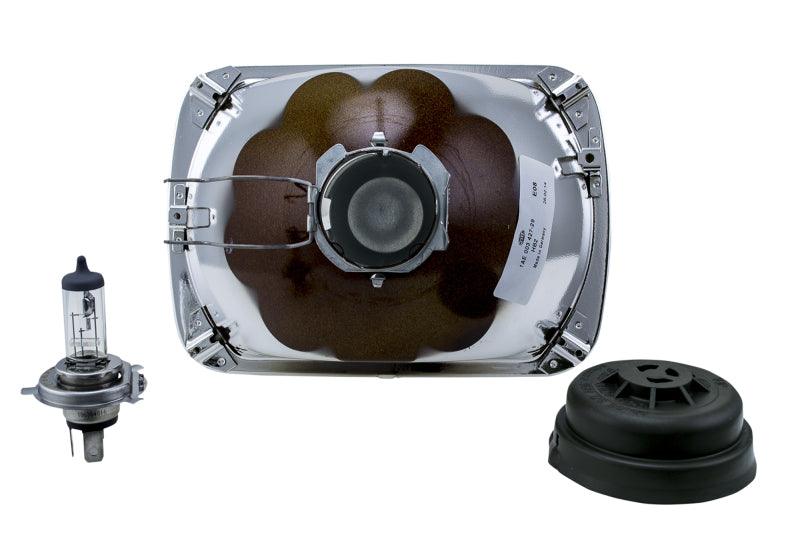 Hella Vision Plus 8in x 6in Sealed Beam Conversion Headlamp - Single Lamp - BOLT Motorsports