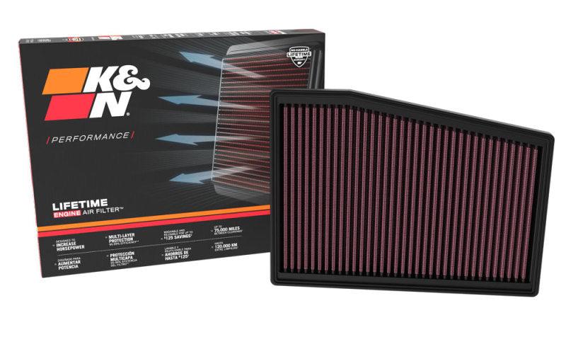 K&N Engineering K&N 22-23 Cadillac CT5 V8-6.4L Replacement Air Filter - BoltMotorsports