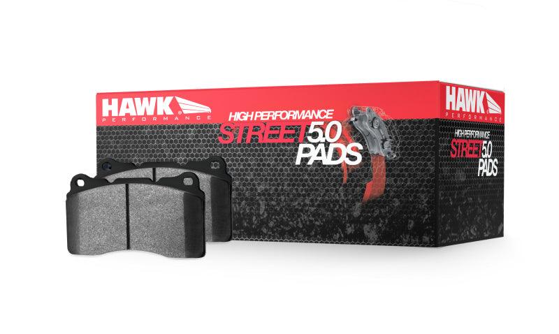 Hawk 2/1989-1996 Nissan 300ZX Base (Excl. Turbo) HPS 5.0 Front Brake Pads - BOLT Motorsports