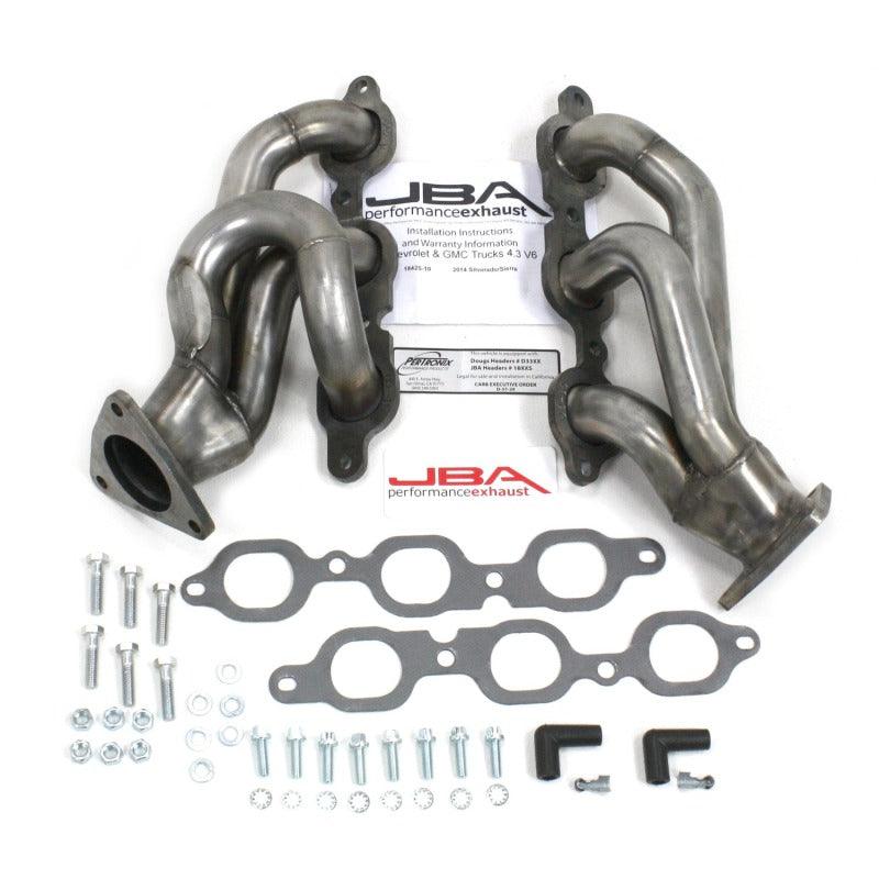 JBA 14-20 GM Truck 4.3L V6 1-5/8in Primary Raw 409SS Cat4Ward Header - BOLT Motorsports