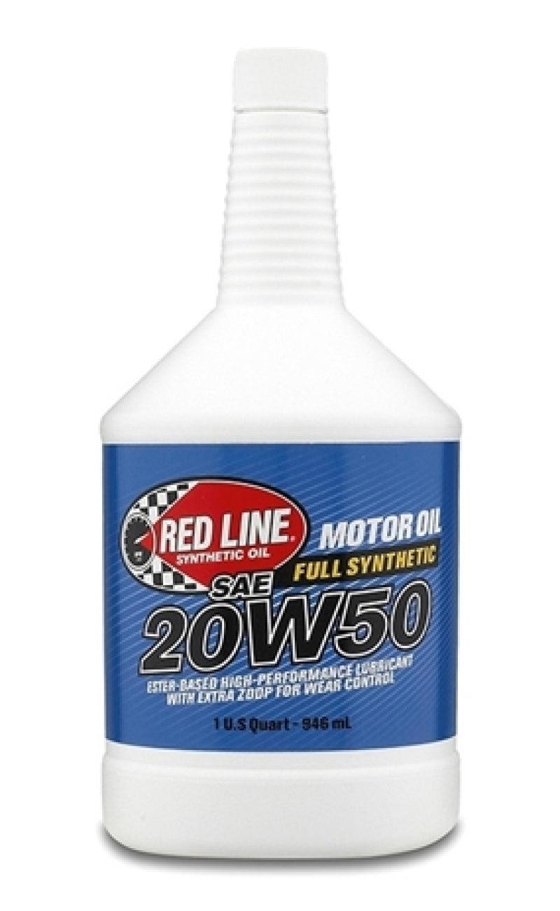 Red Line 20W50 Motor Oil - Quart - BOLT Motorsports
