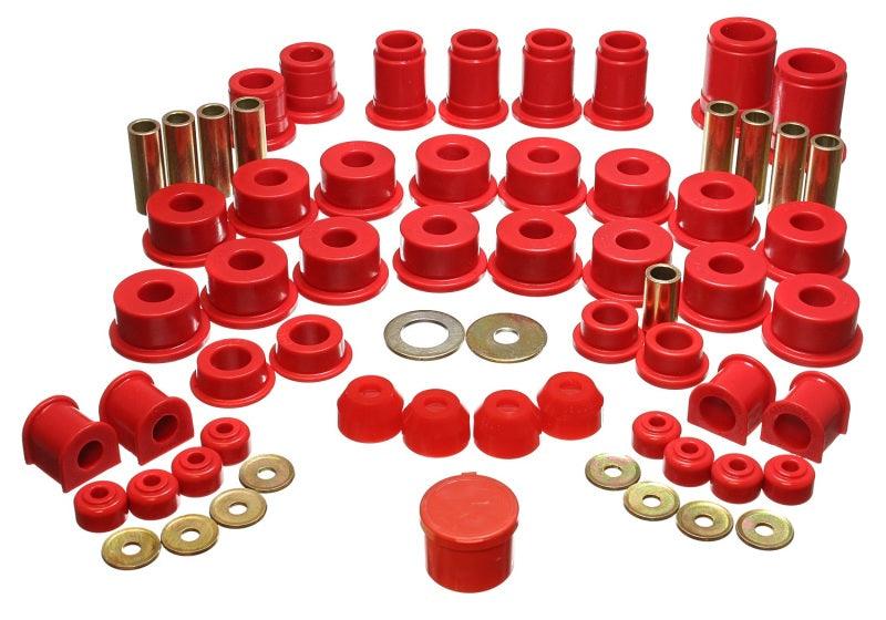 Energy Suspension 90-95 Toyota 4 Runner 2WD/4WD Red Hyper-Flex Master Bushing Set - BOLT Motorsports