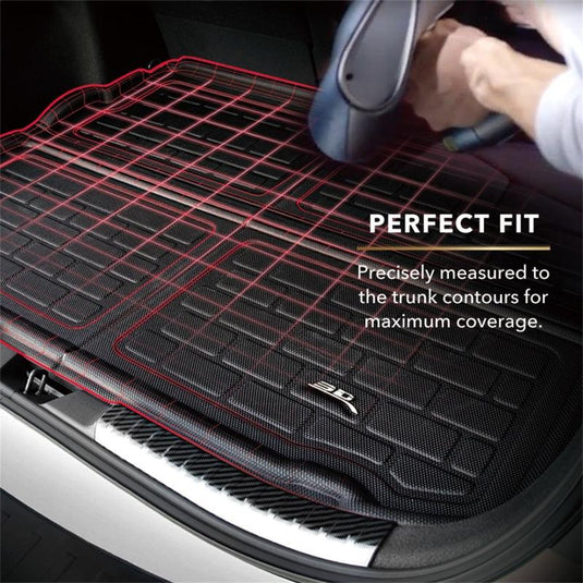 3D MAXpider 3D MAXpider 2011-2020 Dodge Durango Kagu Cargo Liner - Black - BoltMotorsports