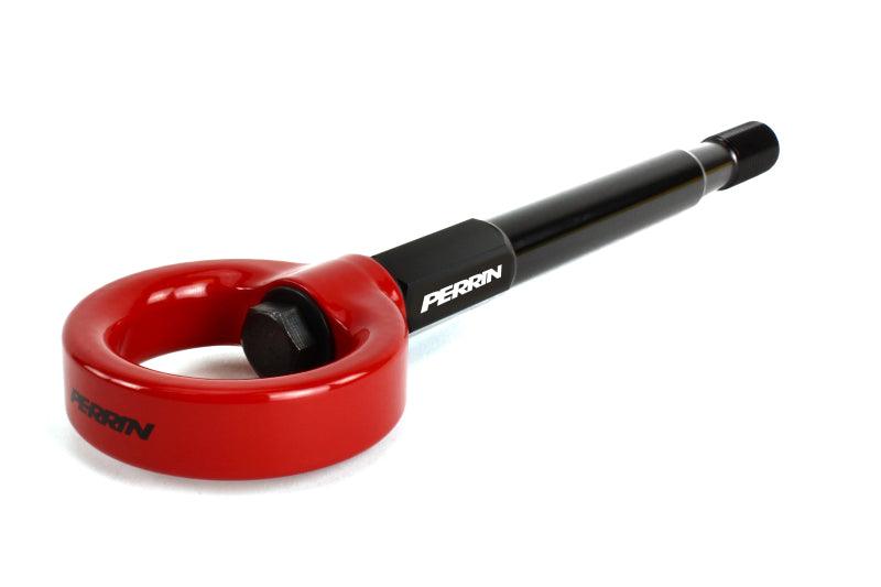 Perrin 13-20 & 2022 Subaru BRZ / 13-16 Scion FRS / 17-20 Toyota 86 Tow Hook Kit (Rear) - Red - BOLT Motorsports