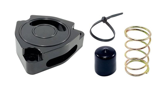 Torque Solution Torque Solution Blow Off BOV Sound Plate (Black) 14+ Kia Forte Koup Turbo - BoltMotorsports