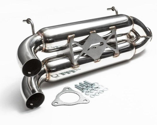 Agency Power Agency Power 16-18 Polaris RZR XP4 Turbo Dual Tip Exhaust - BoltMotorsports