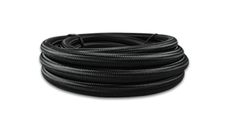 Vibrant -20 AN Black Nylon Braided Flex Hose (5 foot roll) - BOLT Motorsports