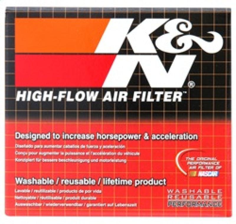 K&N Engineering K&N Universal Rubber Filter 1 1/2in FLG 3in OD 4in Height - BoltMotorsports