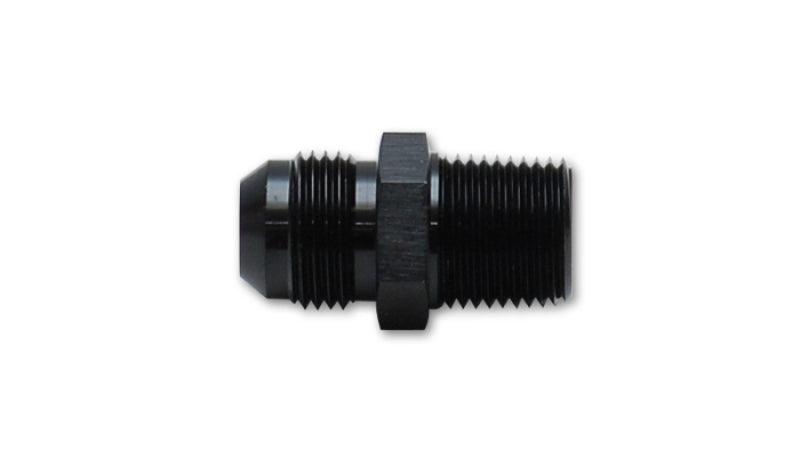 Vibrant -8AN to 3/8in NPT Straight Adapter Fitting - Aluminum - BOLT Motorsports
