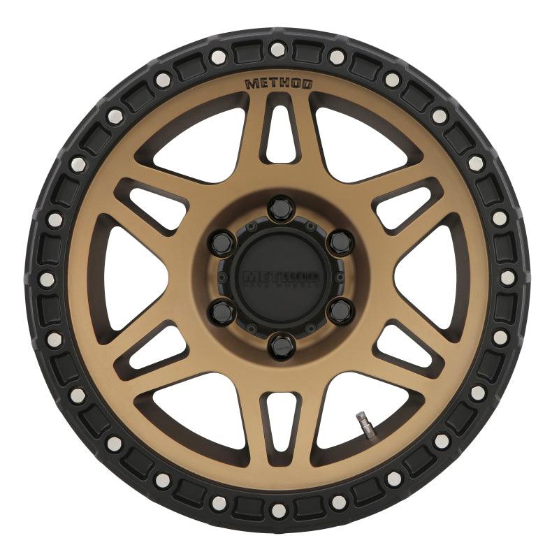 Method MR312 17x9 -12mm Offset 6x5.5 106.25mm CB Method Bronze/Black Street Loc Wheel - BOLT Motorsports