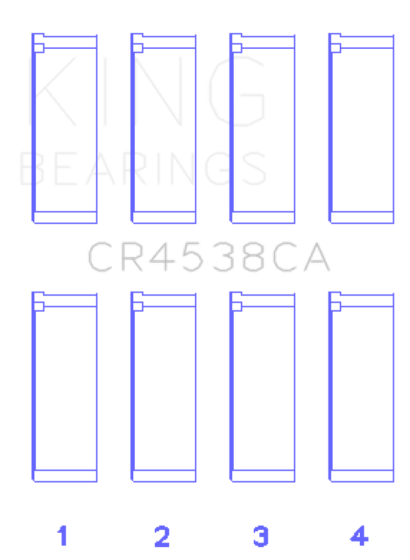 King Mini Cooper S/Cooper S Conv/Works W11B16A (Size +0.25) Rod Bearing Set - BOLT Motorsports