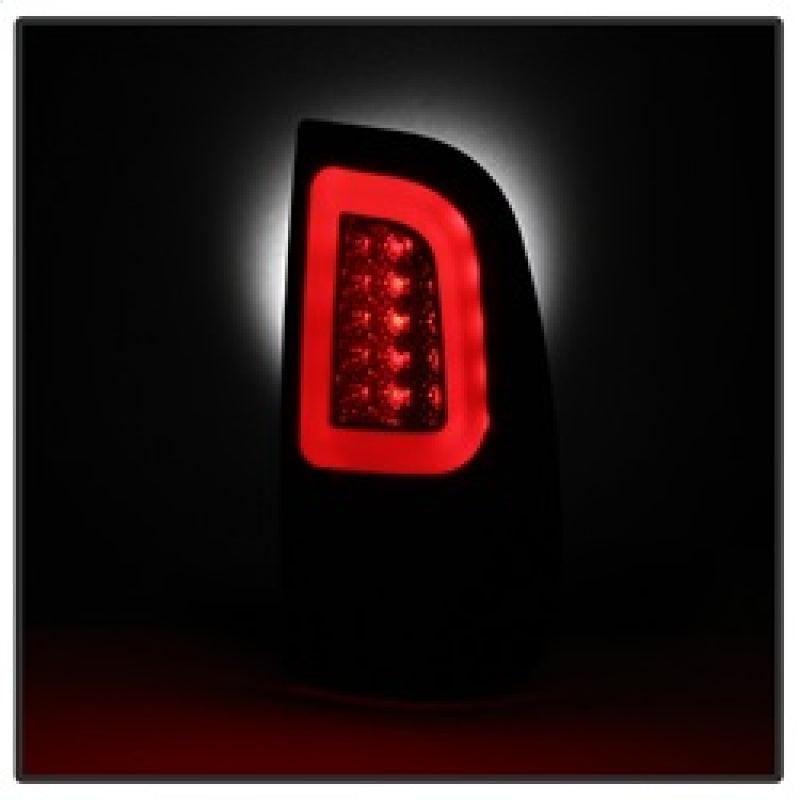 Spyder 97-03 Ford F150 Stylsd. F250 V3 Lght Bar LED Tail Lights - Blk Smk ALT-YD-FF15097V3-LBLED-BSM - BOLT Motorsports
