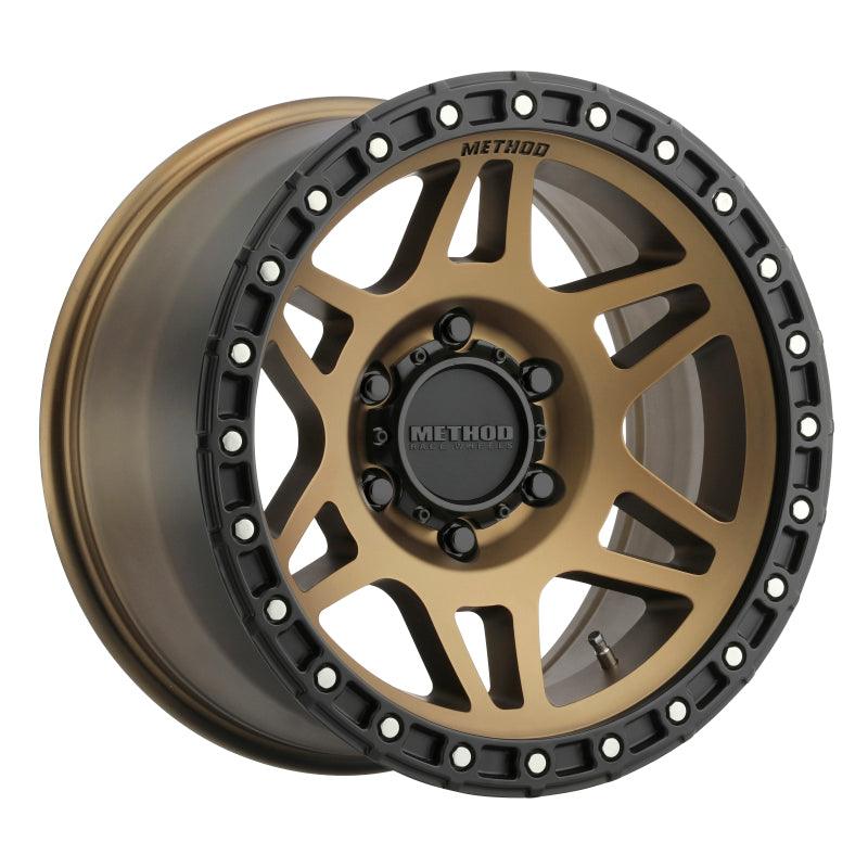 Method MR312 17x9 -12mm Offset 6x5.5 106.25mm CB Method Bronze/Black Street Loc Wheel - BOLT Motorsports
