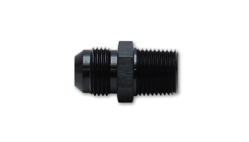 Vibrant -8AN to 1/4in NPT Straight Adapter Fitting - Aluminum - BOLT Motorsports