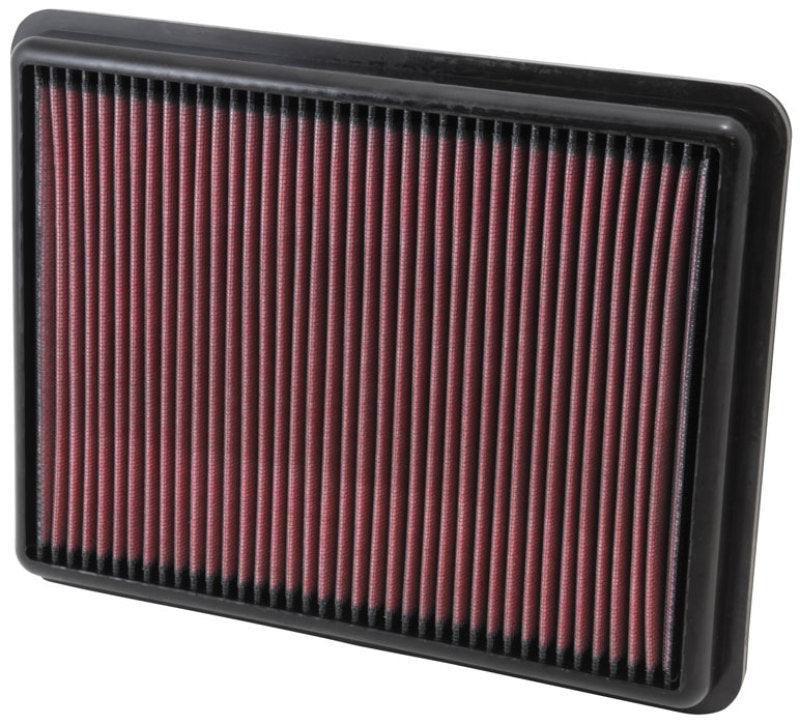 K&N Engineering K&N Replacement Air Filter 11.75in O/S Length x 9in O/S Width x 1.188in H for 13 Hyundai Santa Fe - BoltMotorsports